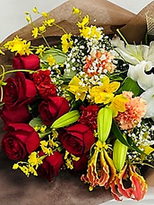 お仕立てした花束の一例